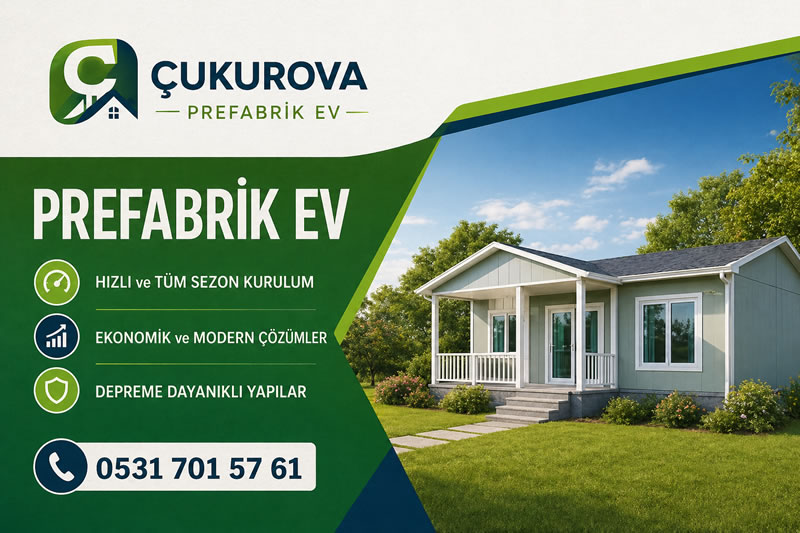 Çukurova Prefabrik Ev