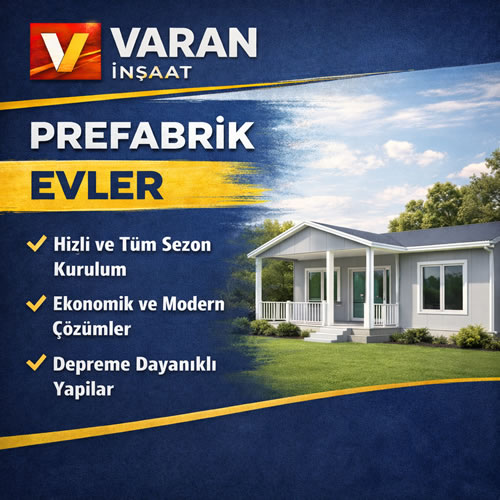 Varan Prefabrik Evler