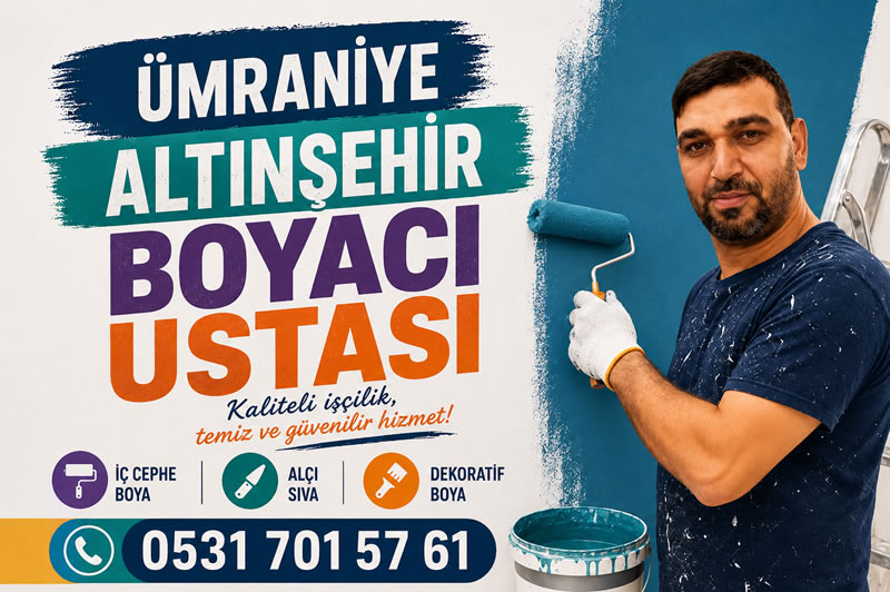 Ümraniye Altınşehir Boyacı Ustası