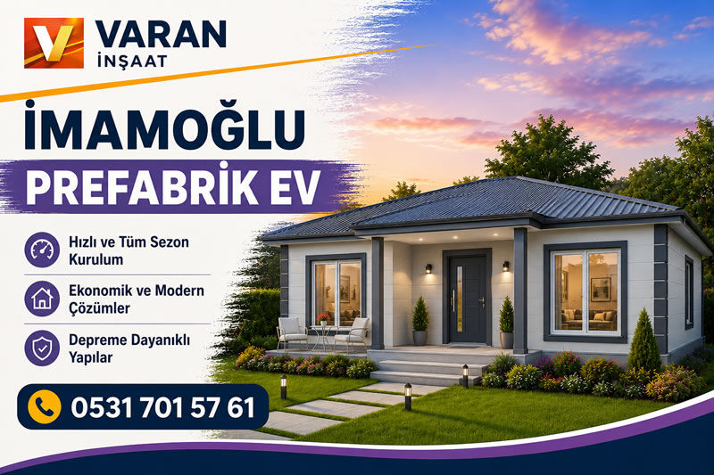 İmamoğlu Prefabrik Ev