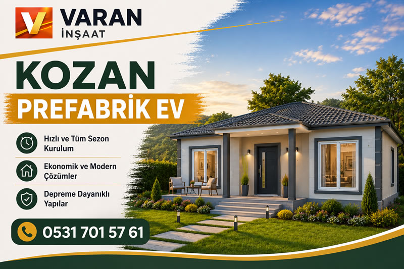 Kozan Prefabrik Ev