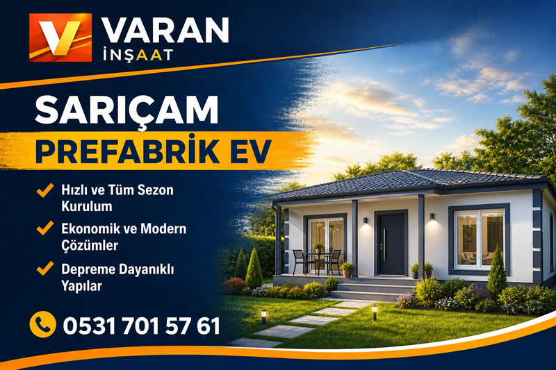 Sarıçam Prefabrik Ev