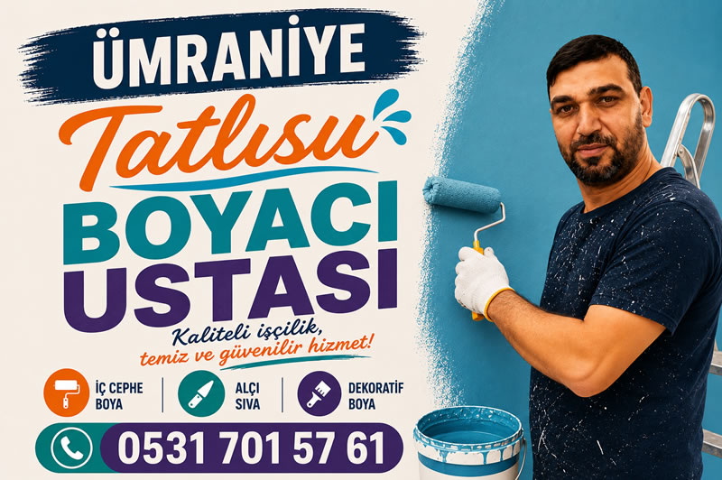 Ümraniye Tatlısu Boyacı Ustası