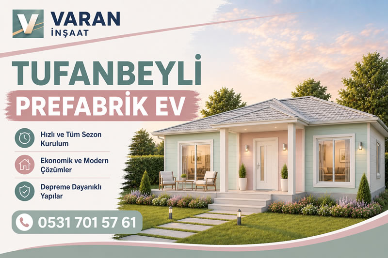 Tufanbeyli Prefabrik Ev