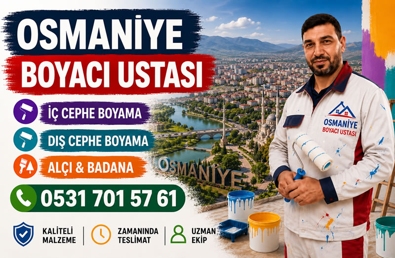 Osmaniye Boyacı Ustası